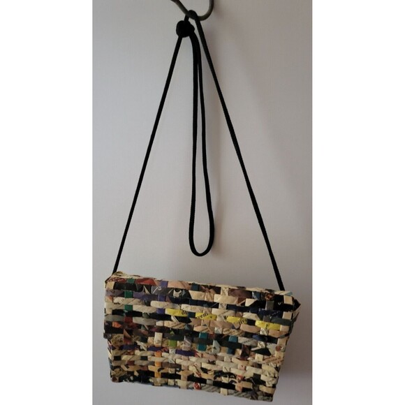 Unique Woven Purse-One of a Kind-Crossbody - Picture 2 of 3